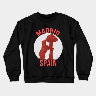 Madrid Spain Crewneck Sweatshirt